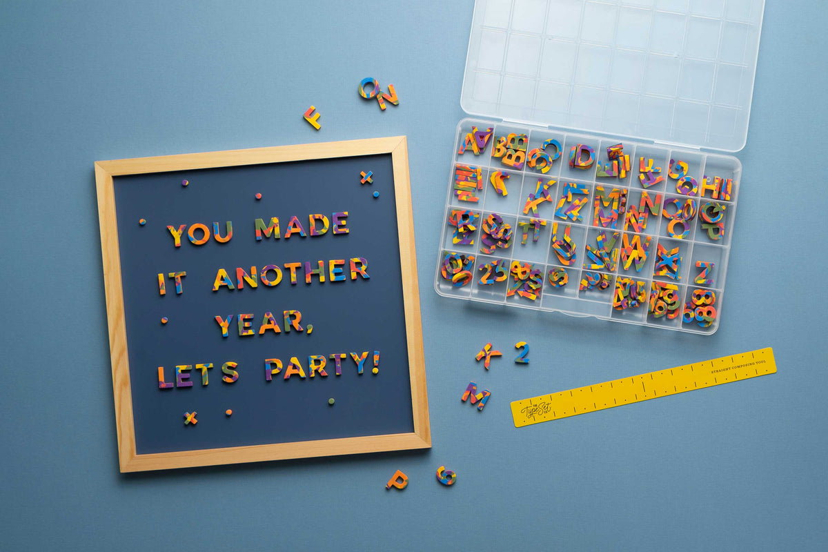 14 Way to Wish Someone Happy Birthday with Letter Boards