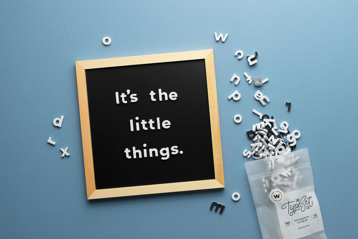 Lowercase Letters in the House!