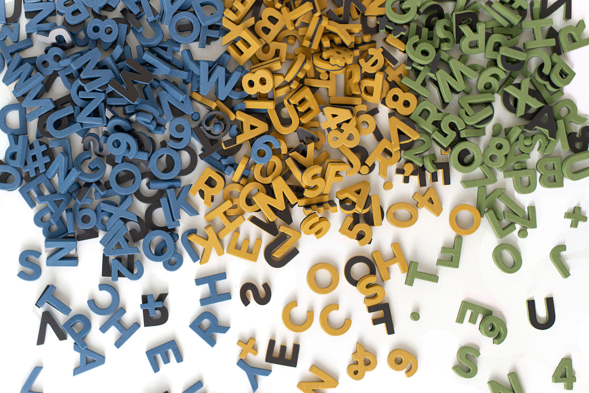 Sophisticated Alphabet Magnetic for The Modern Family Home