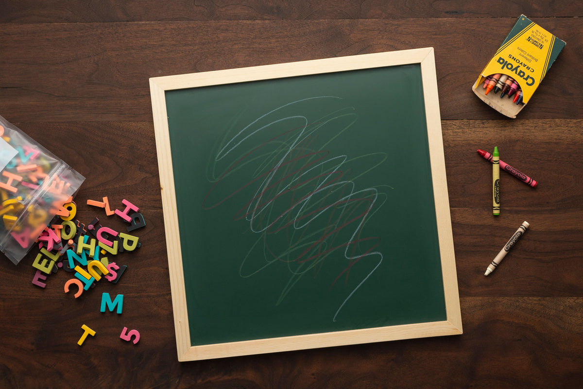 Crayon You Fix It? How to Remove Crayon From A Chalkboard