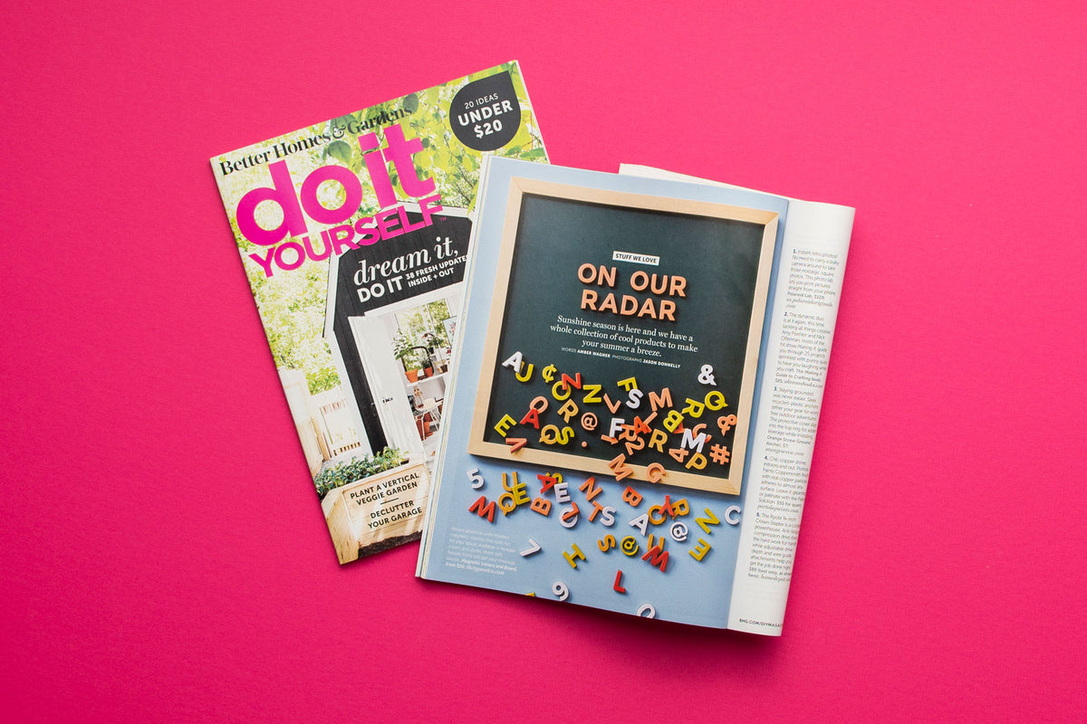 On The Radar of Better Homes & Gardens' Do It Yourself Magazine