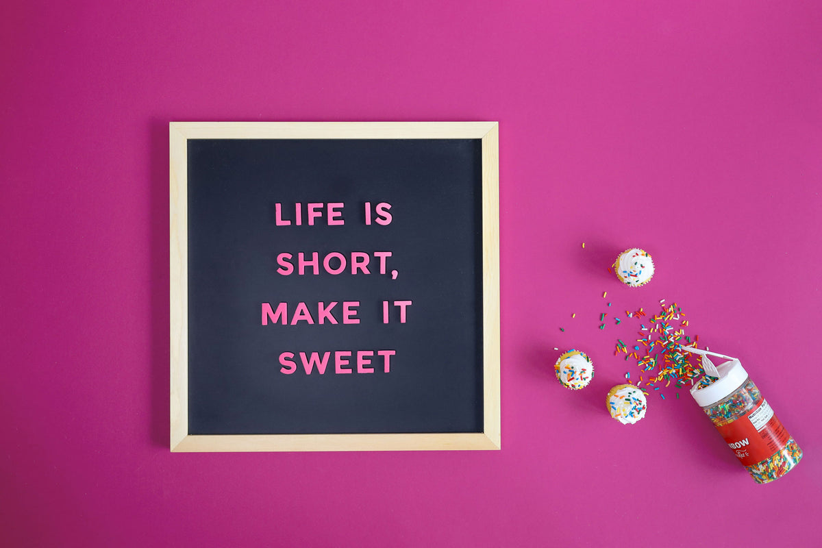 25 Short & Sweet Letter Board Quote Ideas