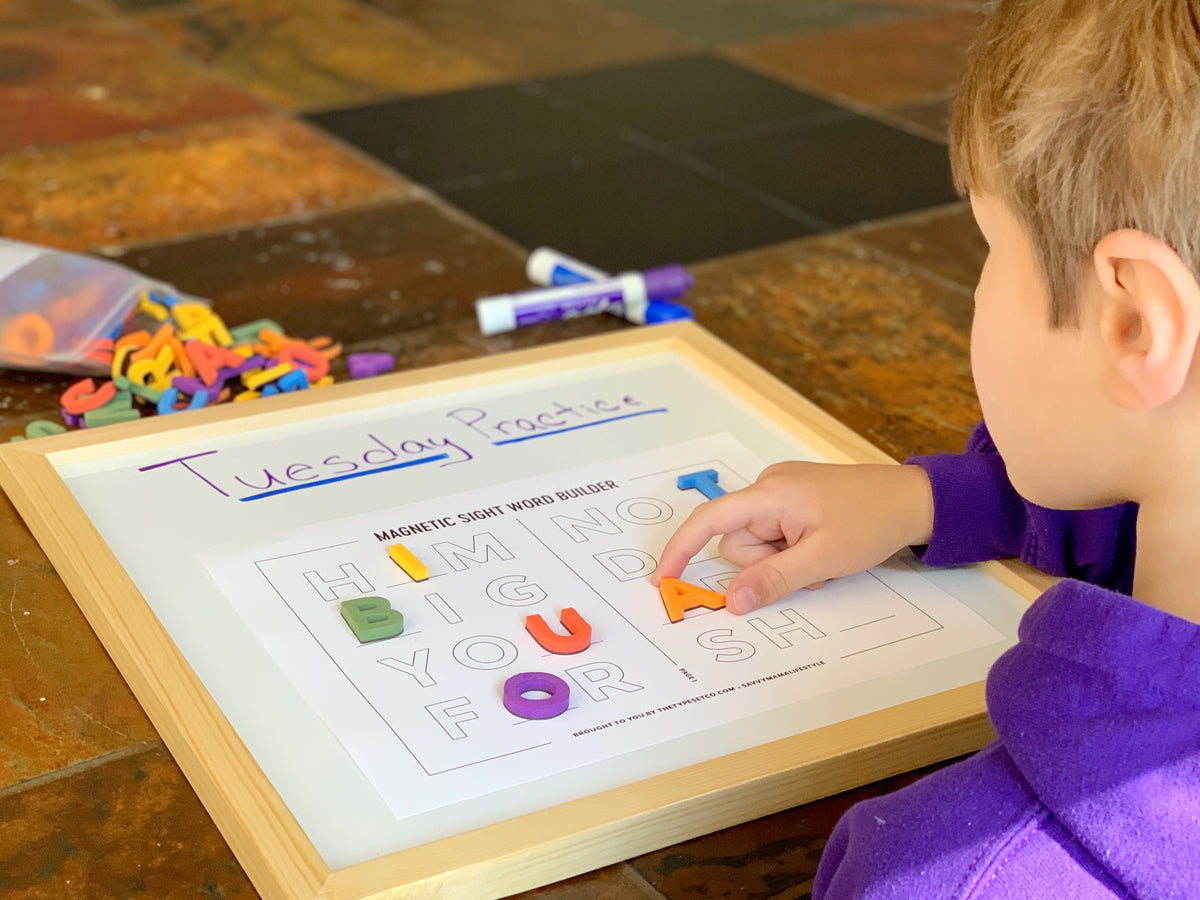 Learning with Letters – Includes FREE Downloadable