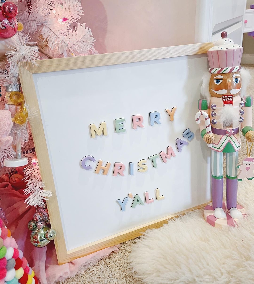 1" Rainbow Light Magnetic Letters & Numbers