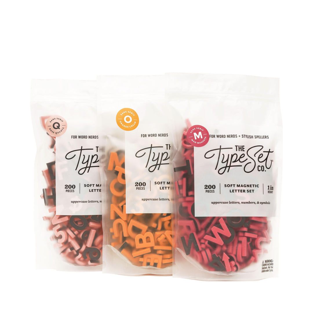 Pink Potions Modern Halloween Letter Set Bundle