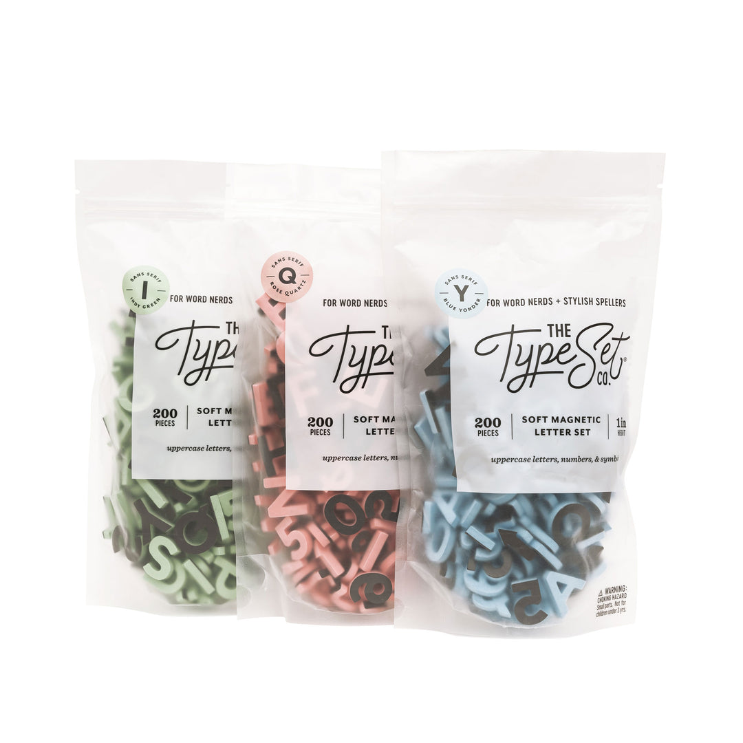 Pretty Pastels Spring Letter Set Bundle