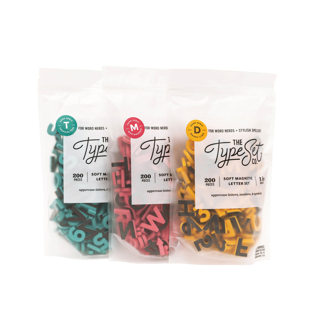 Creative Colors Back To School Letter Set Bundle