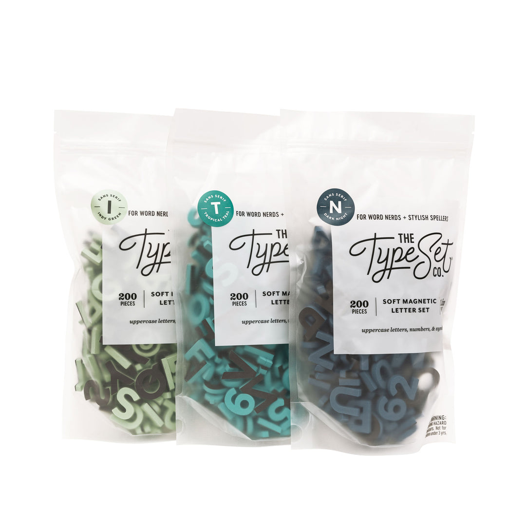 Surf’s Up Beach-y Summer Letter Set Bundle