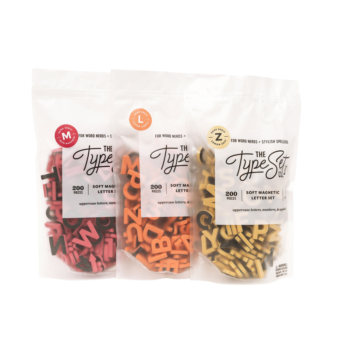 Blossoms & Bees Spring Letter Set Bundle