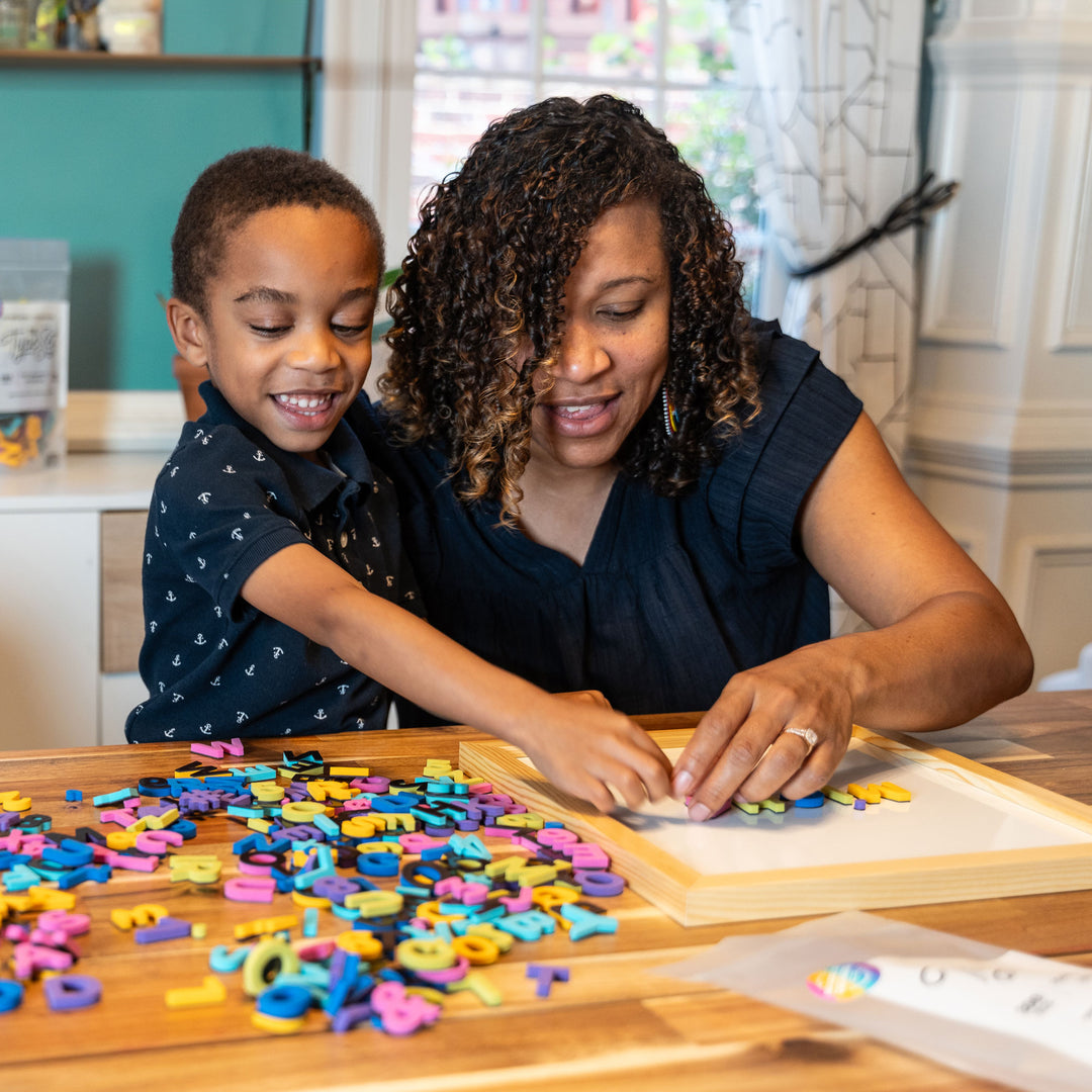 1" Rainbow Story Magnetic Letters & Numbers • TTSC x Readers to Dreamers Collab