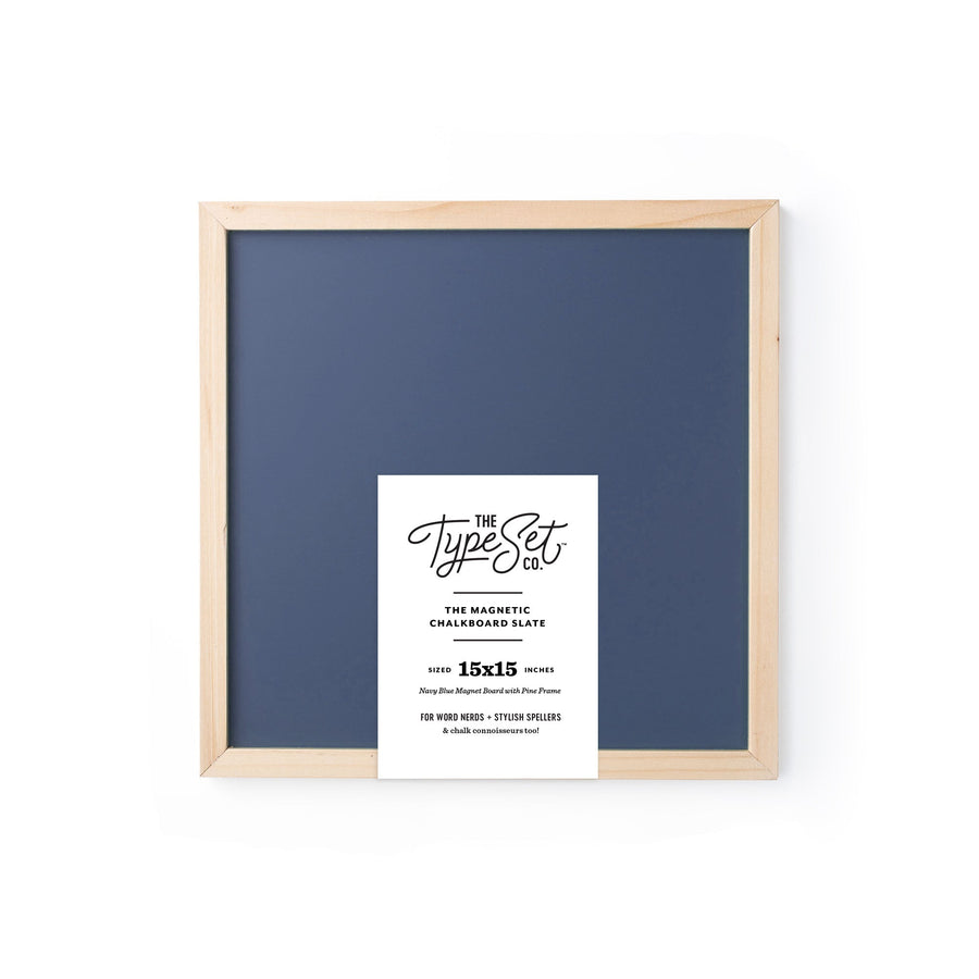 Navy Chalkboard