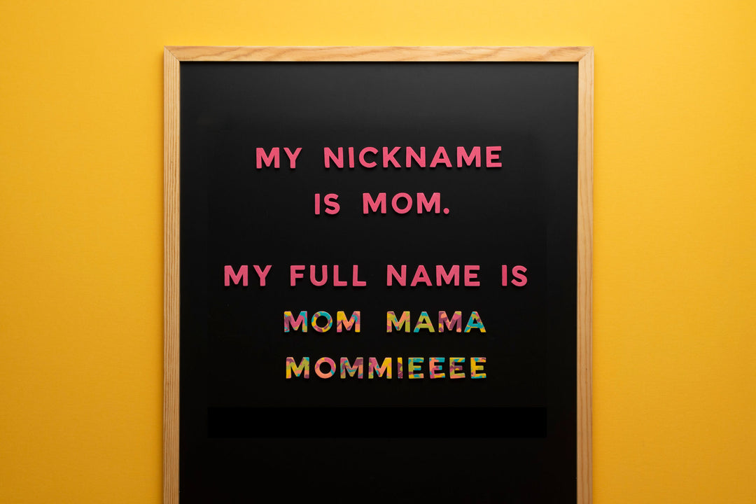 10 Letter Board Quotes About Being a Mom