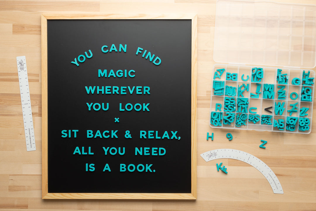 20 Letter Board Quotes For Your Favorite Bookworm