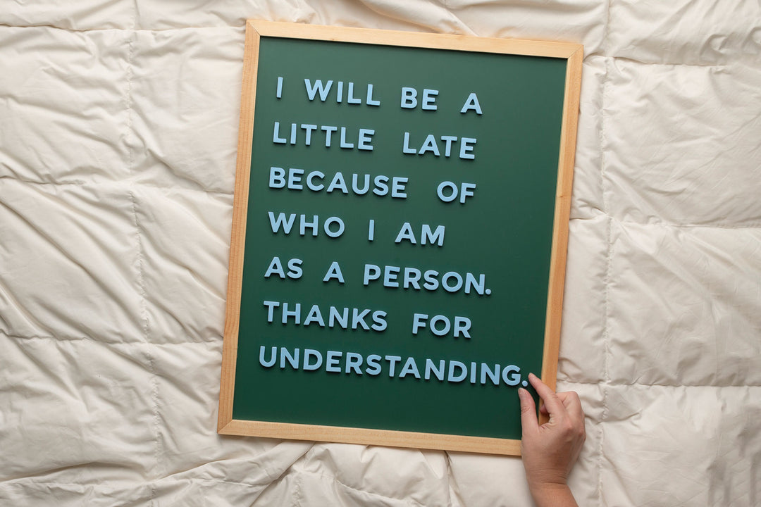 10 Of The Best Excuses For Your Letter Board