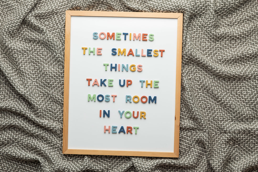 19 Letter Boards About Having a Baby