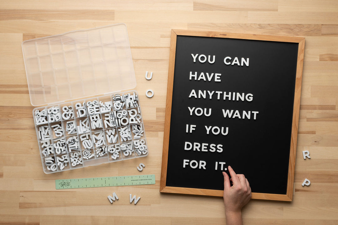 14 Fashion Quotes to Dress Up Your Letter Board