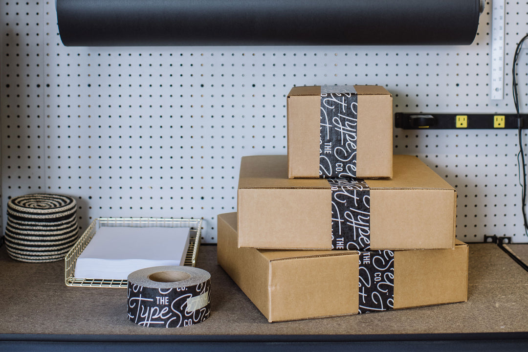 Packing Tape from The Type Set Co.