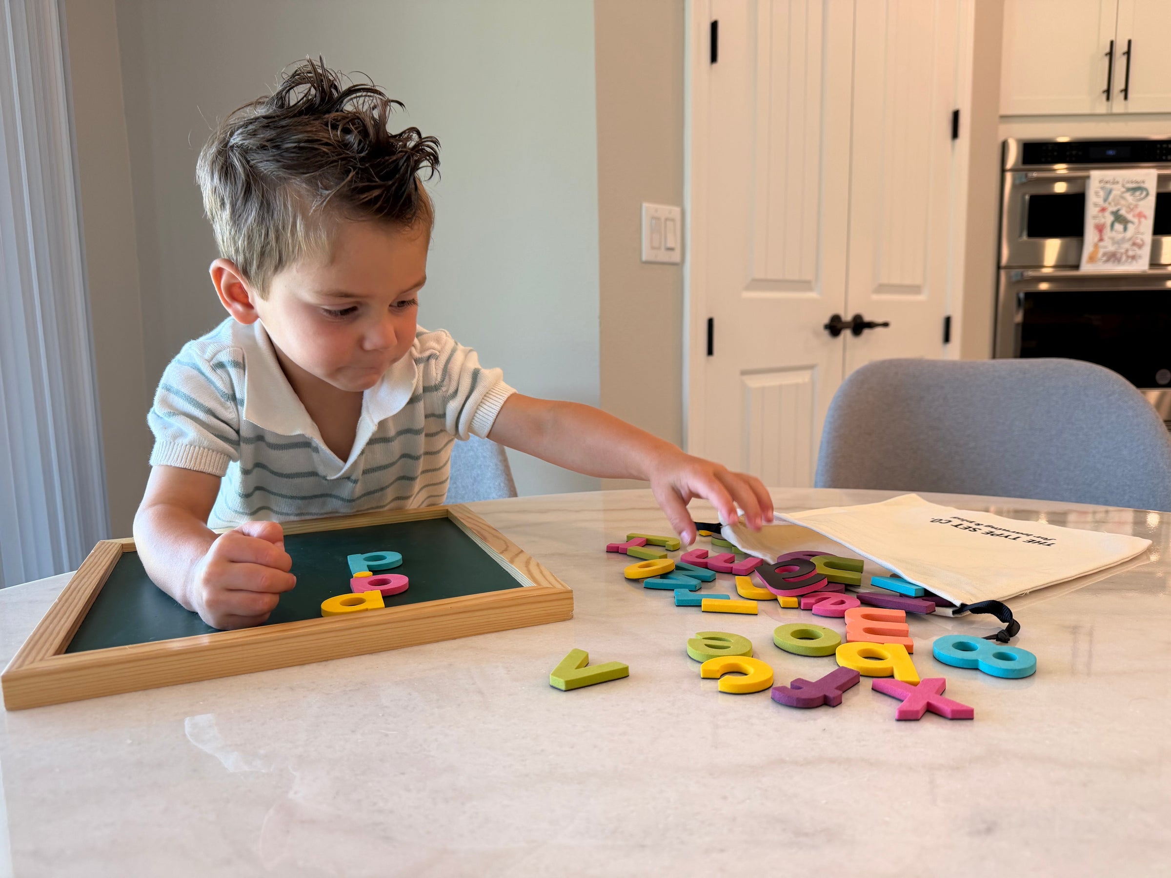 Large Magnetic Letters & Letter Learning Bundles