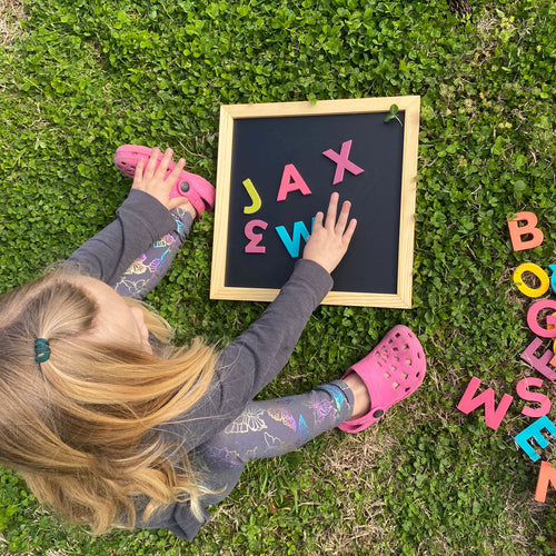 Large Magnetic Letters