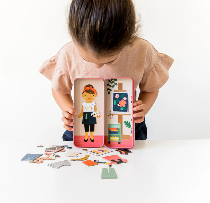 At the Studio Artist Dress-up Magnetic Play Set FINAL SALE