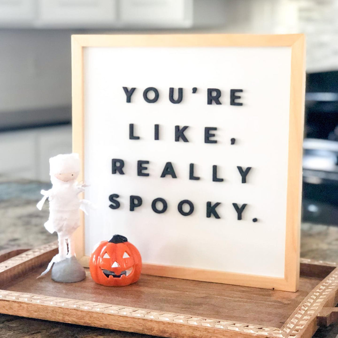 The Statement Letter Board Gift Bundle (Black on White)