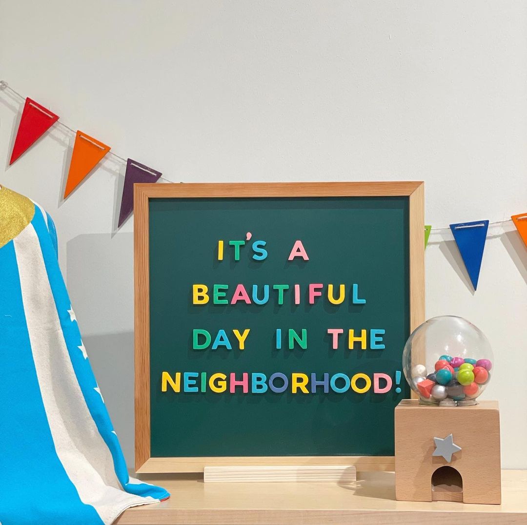 Back to Old School Magnetic Letter Board Bundle