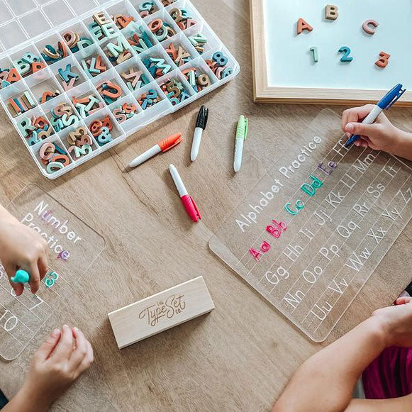 mini dry wipe boards
