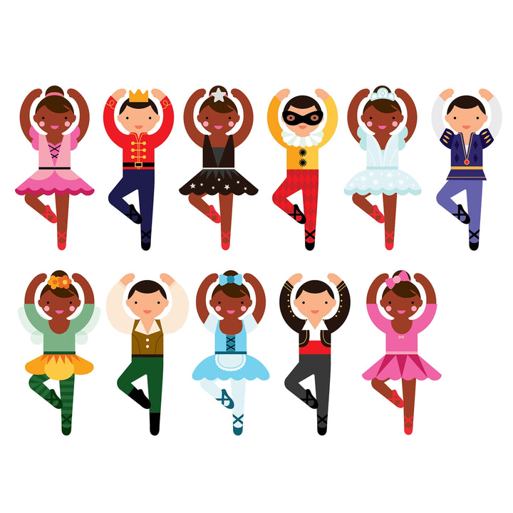Ballet Dancers Magnetic Dress-up Play Set FINAL SALE