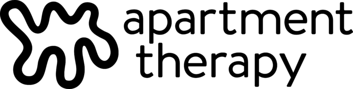 Logo of Apartment Therapy on a white background
