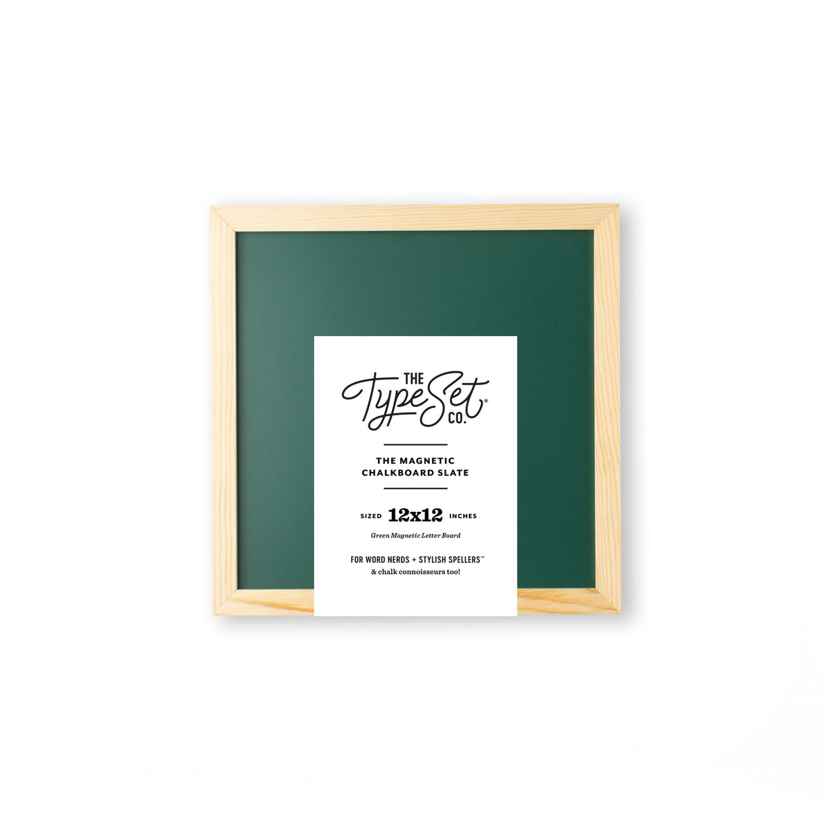 12x12 Green Magnetic Chalkboard