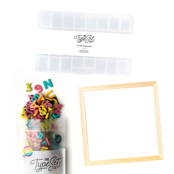 The 12x12 Letterboard Plus Bundle