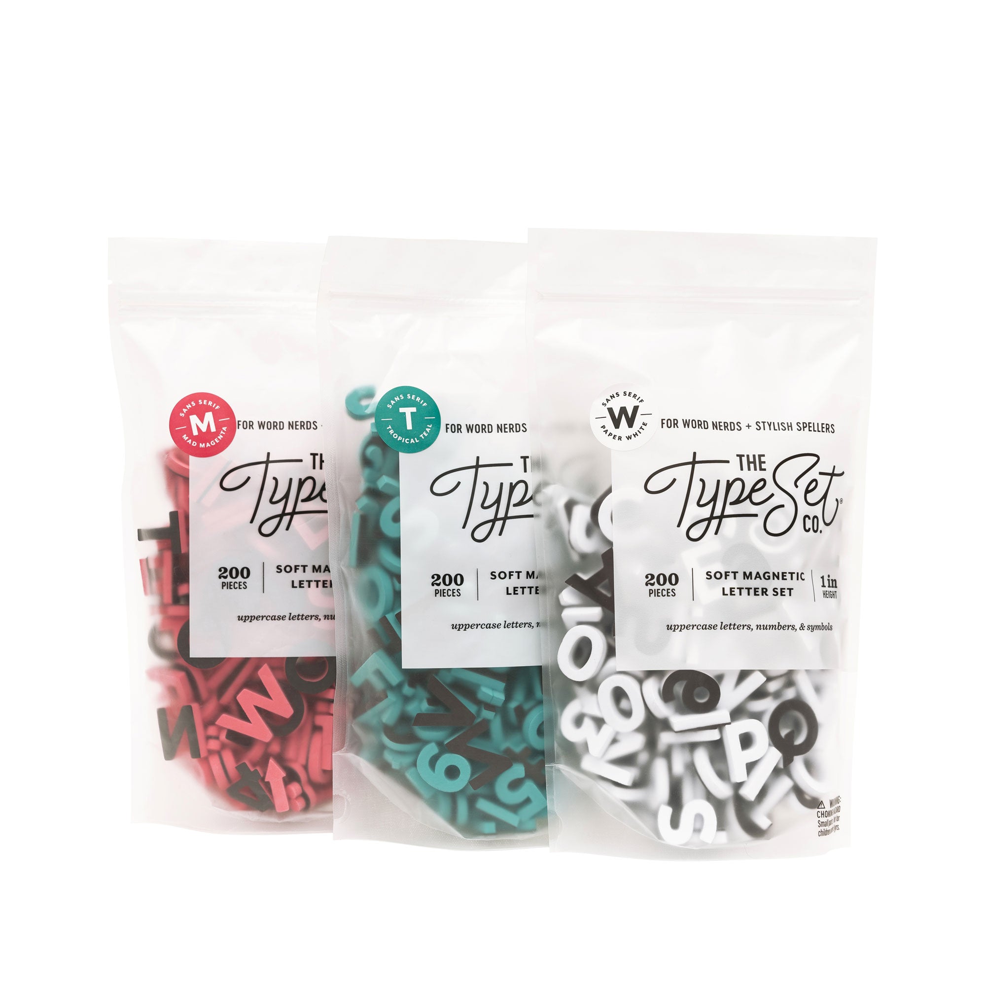 Notebooks & Nostalgia Back To School Letter Set Bundle – The Type Set Co.