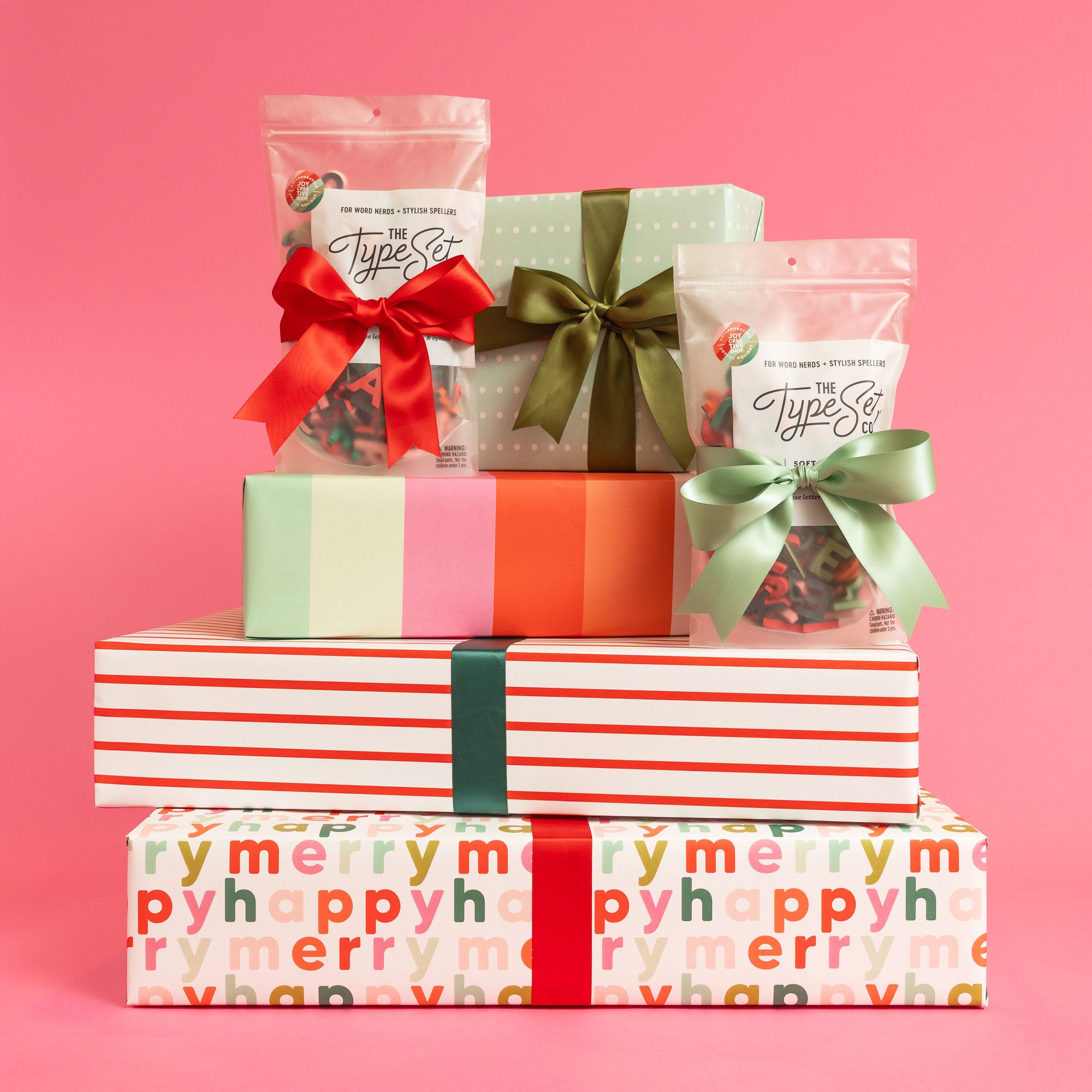 Joyful Holiday Magnetic Letters – Joy Creative Shop × The Type Set