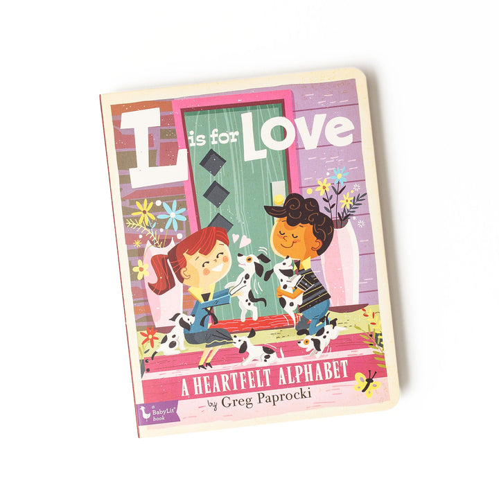L is for Love: A Valentine's Alphabet Board Book FINAL SALE