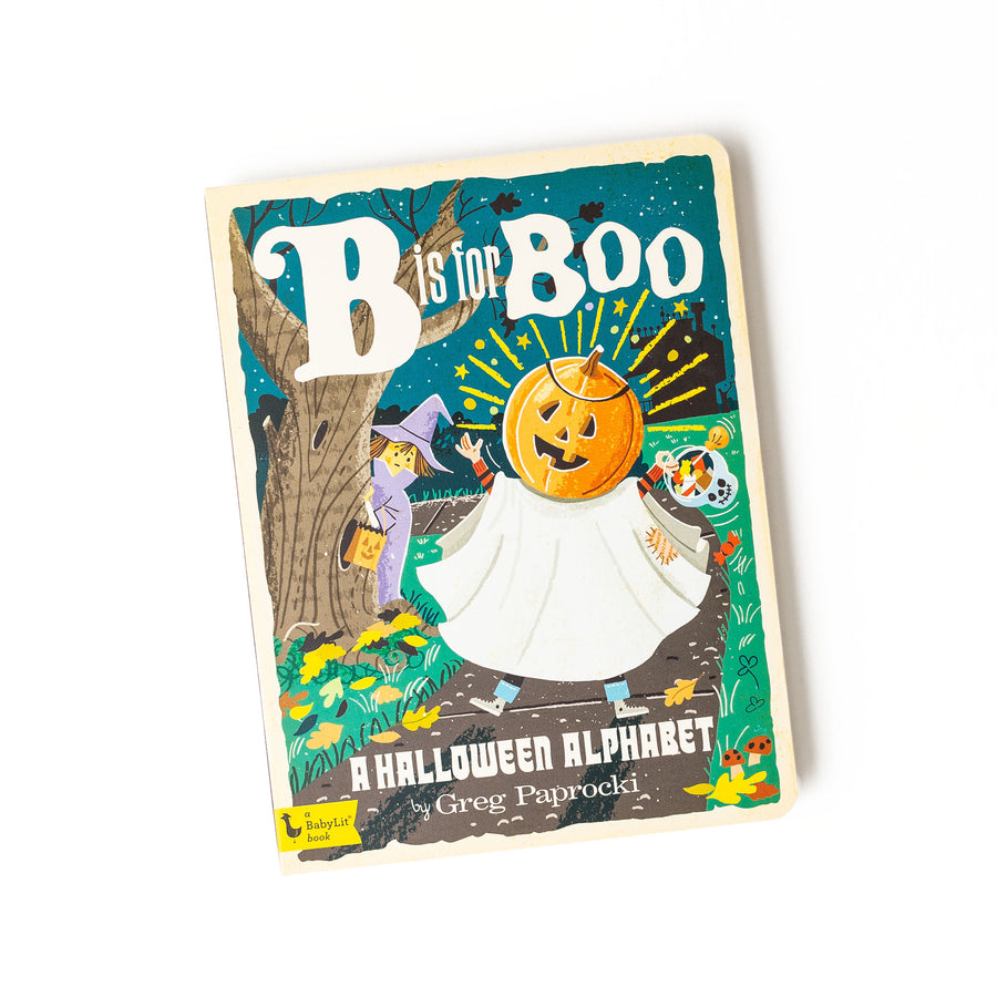 B Is for Boo: A Halloween Alphabet Board Book FINAL SALE – The Type Set Co.