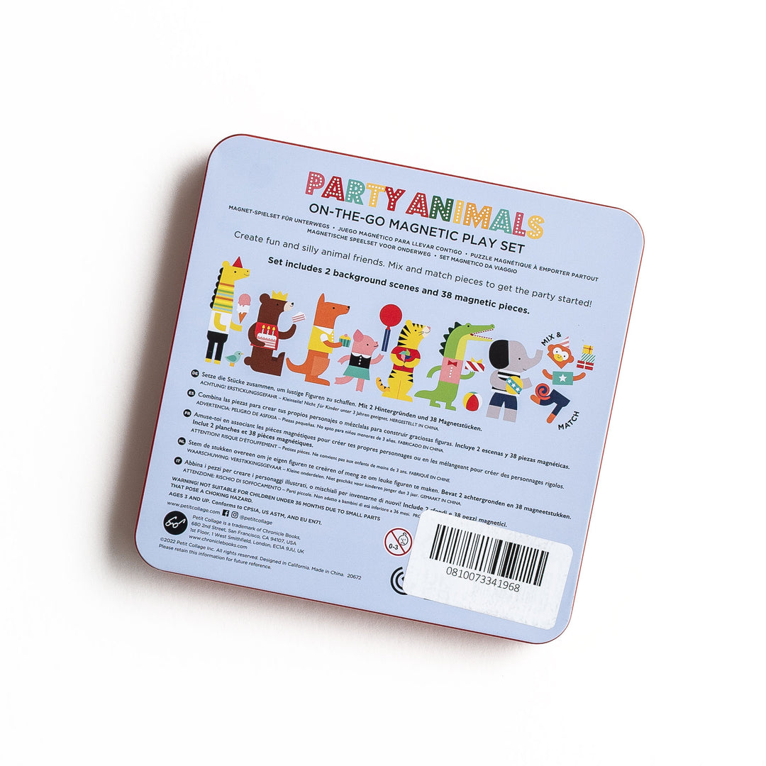 Party Animals On-The-Go Magnetic Play Set