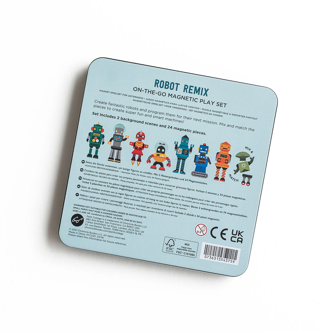 Robot Remix  On-The-Go Magnetic Play Set