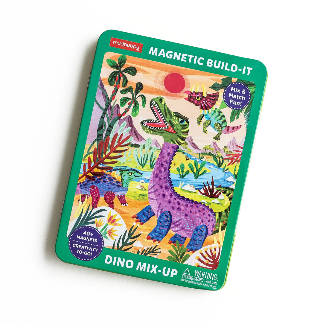 Dino Magnetic Mix-up Play Set