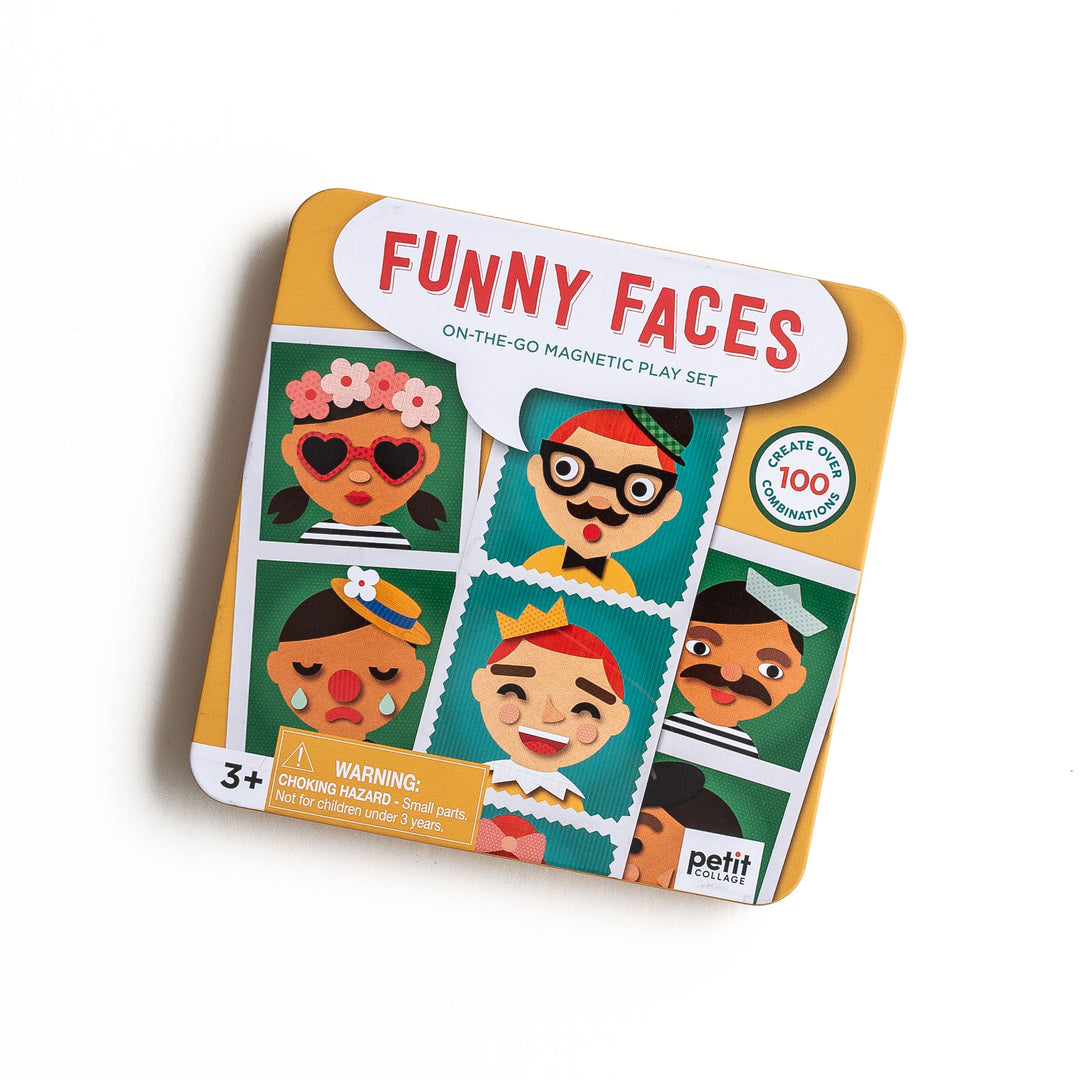 Funny Faces Magnetic Play Set