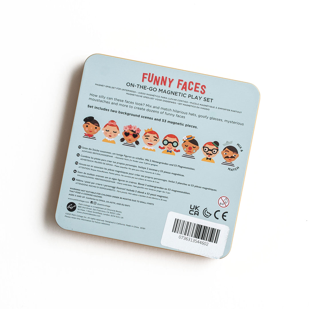 Funny Faces Magnetic Play Set