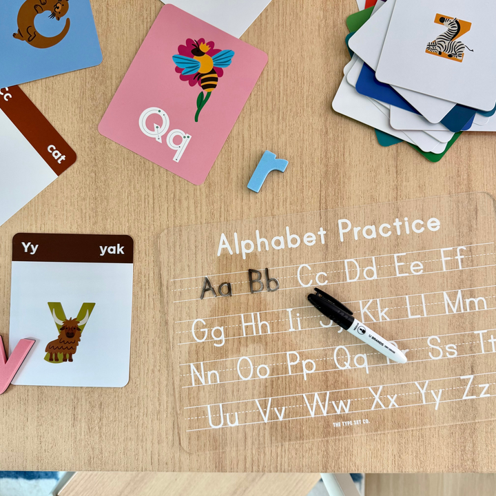Animals A to Z Alphabet Flashcards
