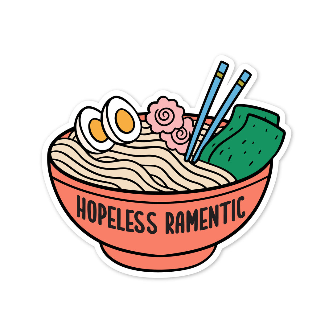 Hopeless Ramentic Ramen Bowl Sticker