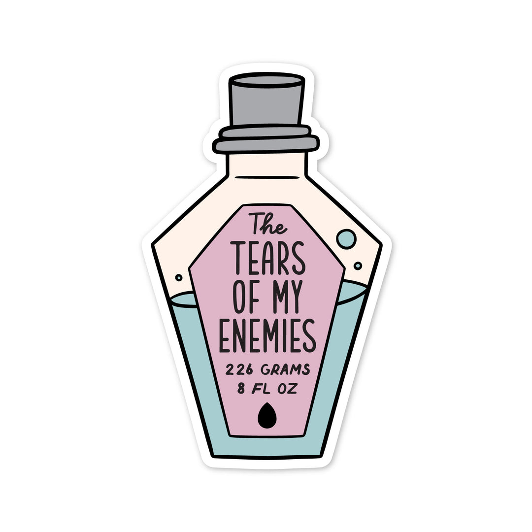 Tears of my Enemies Potion Bottle Sticker