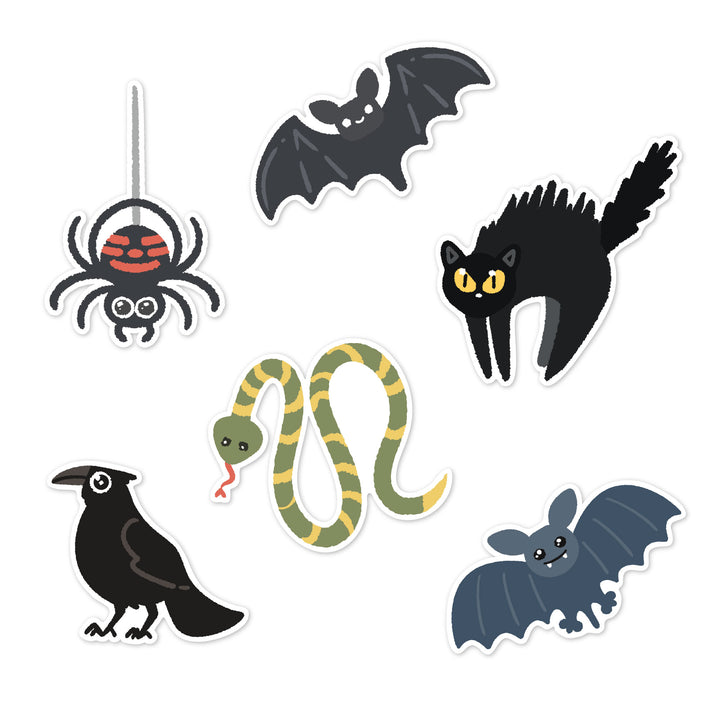 Creepy Critters Halloween Decor Magnets