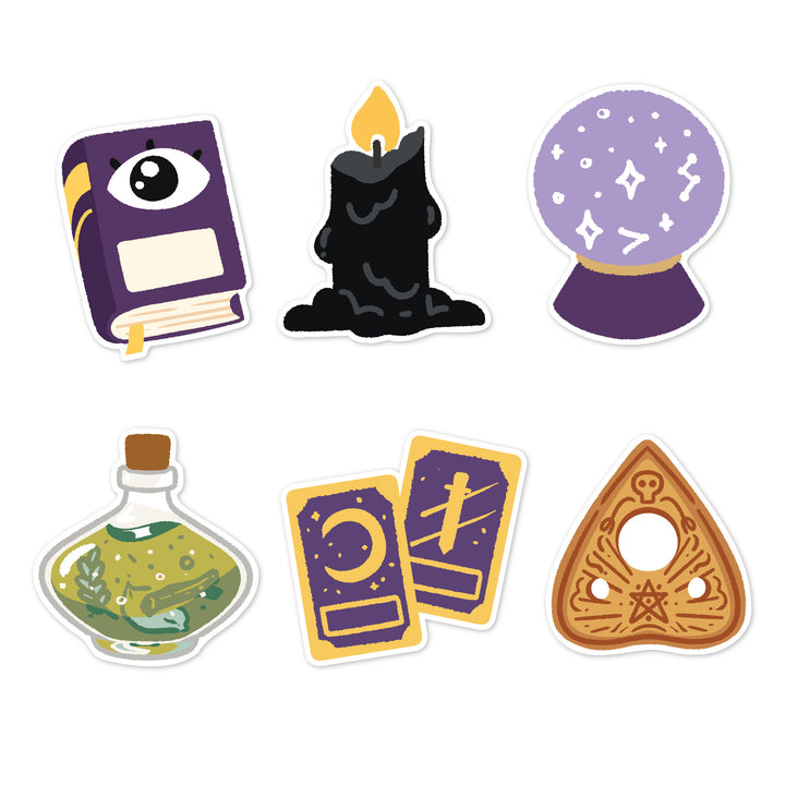 Magical Mischief Halloween Decor Magnets