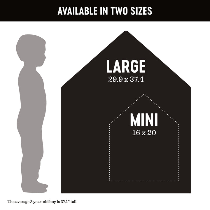 House Magnetic Wall Decal in Inky Black - Limited Edition