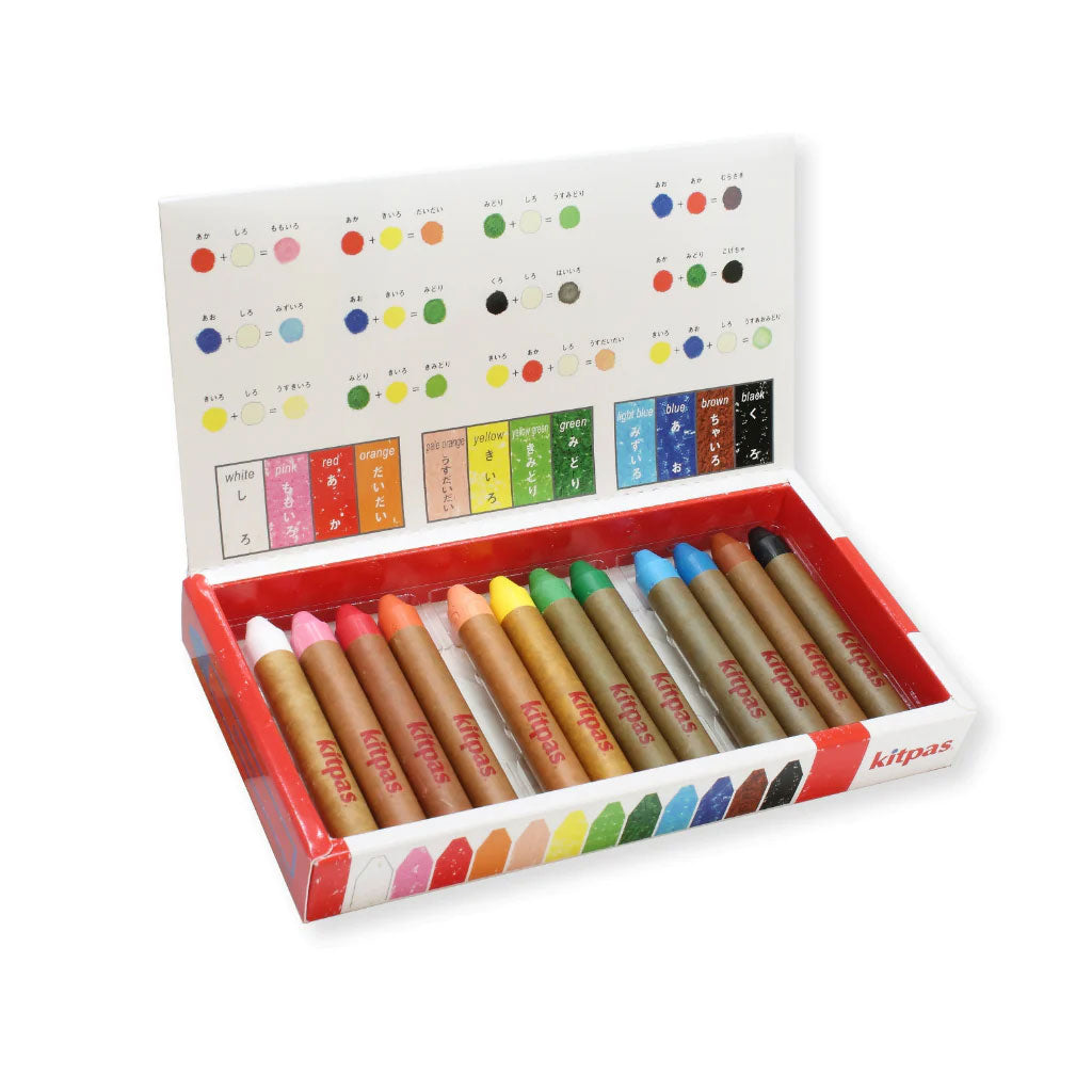 Wet-Erase Whiteboard Crayons, Set of 12