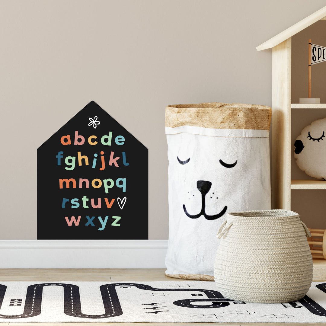 Mini House Magnetic Wall Decal in Inky Black - Limited Edition