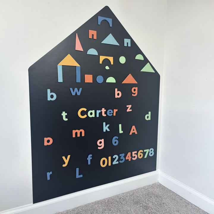 House Magnetic Wall Decal in Inky Black - Limited Edition