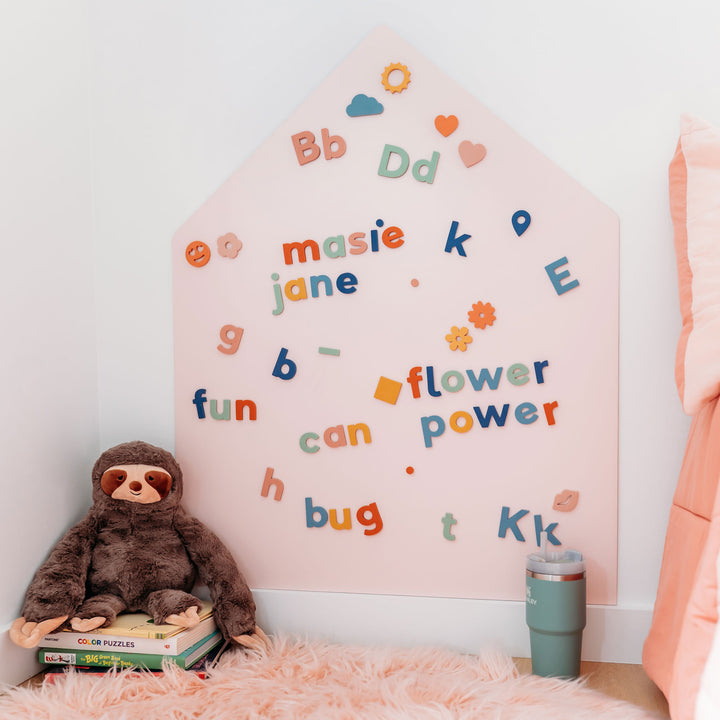 House Magnetic Wall Decal in Ballet Blush - Limited Edition